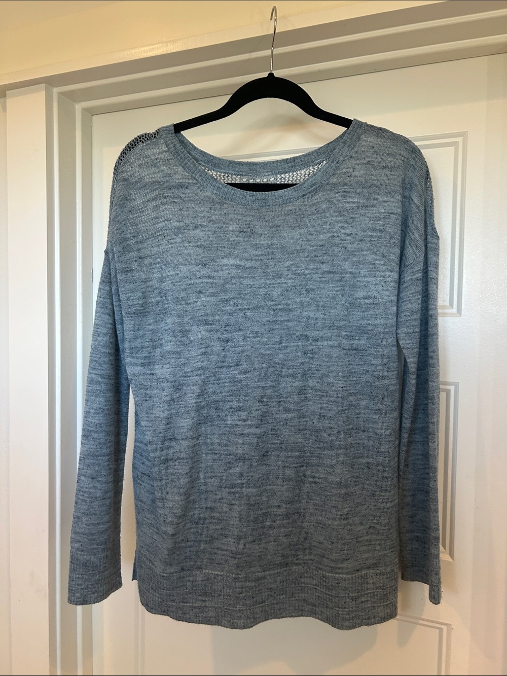 lululemon athletica Light Heather Blue Women's Crewneck Sweater